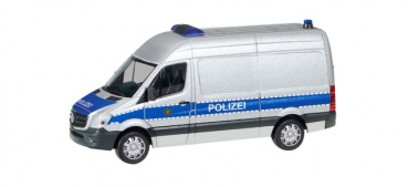 Herpa 094238 MB Sprinter 2013 Kastenwagen Hochdach Polizei Sachsen 1:87 Spur HO