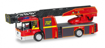 Herpa 094481 MB Econic Drehleiter Feuerwehr Bocholt / Rhede 1:87 Spur HO