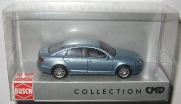 Busch 49605 Audi A6 Limousine 2004 hellblaumet. CMD-Collection 1:87 HO