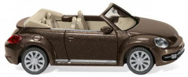 Wiking 002802 VW The Beetle Cabrio toffeebraunmet. 1:87 Spur HO