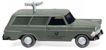Wiking 007148 Opel Rekord Caravan 1960 - 1963 Fernmeldedienst 1:87 Spur HO