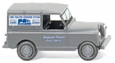 Wiking 010003 Land Rover Cabrio Softtop 1958 "Ferguson Tractor Sales & Service" 1:87 Spur H0