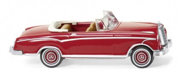 Wiking 014301 MB 220 S Cabrio 1958 - 1960 rubinrot 1:87 Spur H0