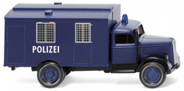 Wiking 086435 Opel Blitz 1939 - 1944 Polizei Berlin Gefangenentransporter 1:87 Spur H0